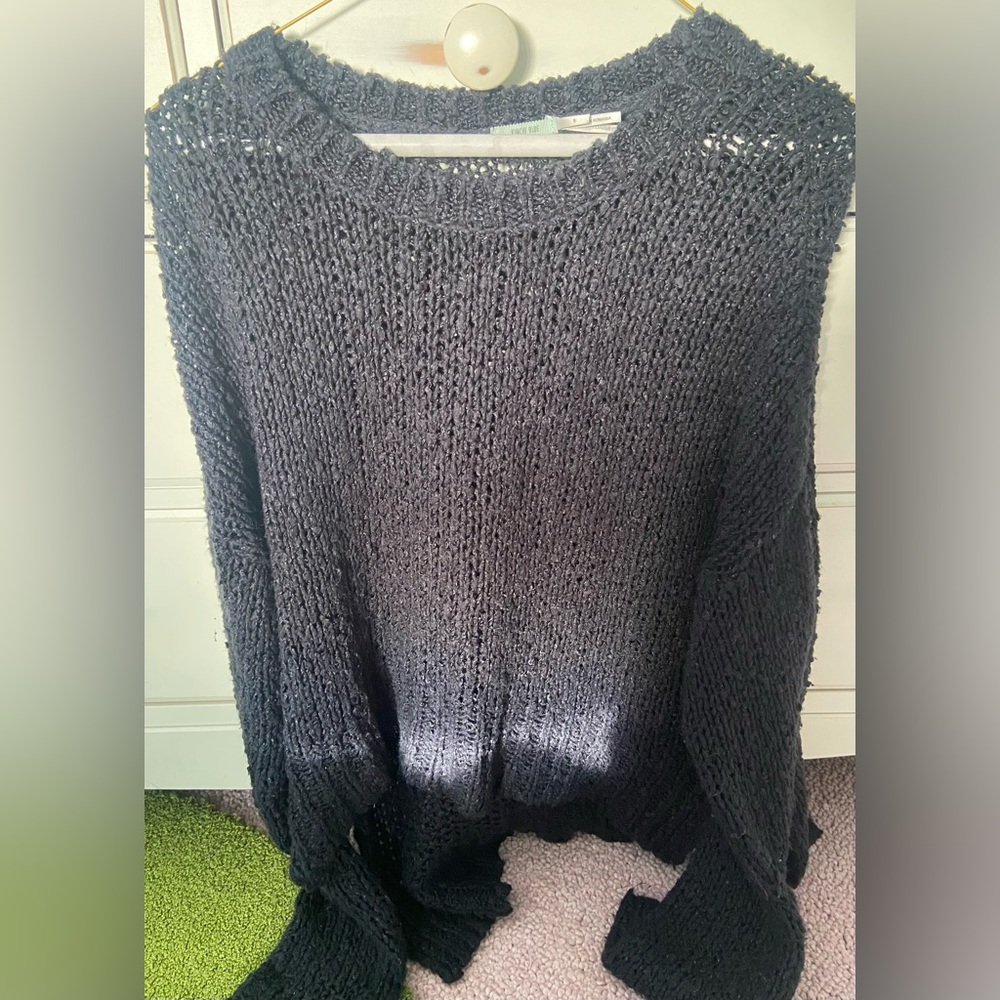 Navy, Blue Sweater